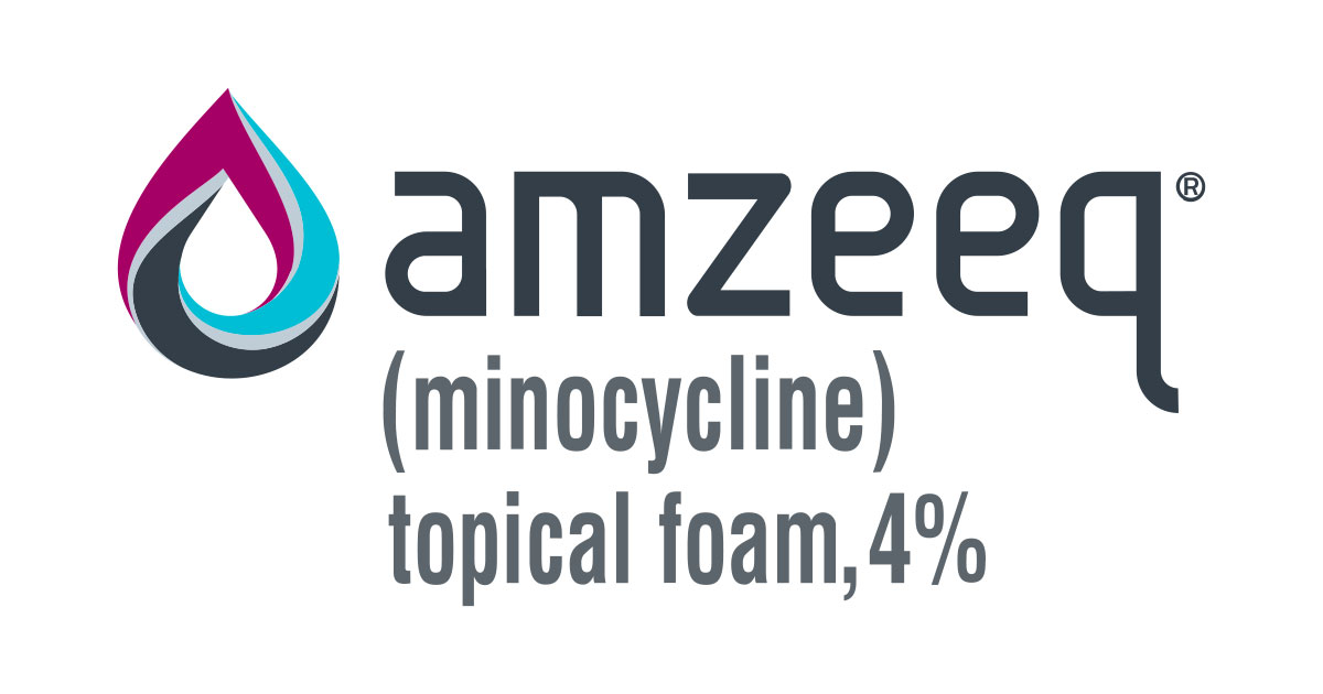 AMZEEQ® (minocycline) topical foam, 4